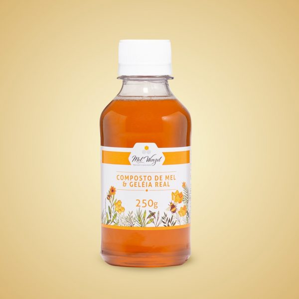 Composto de Mel com Geleia Real - 250g - Pet