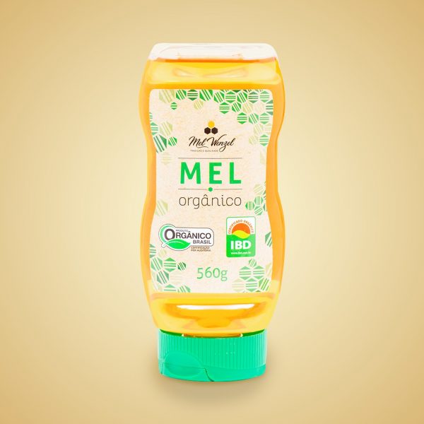 Mel Orgânico - 560g - Bisnaga