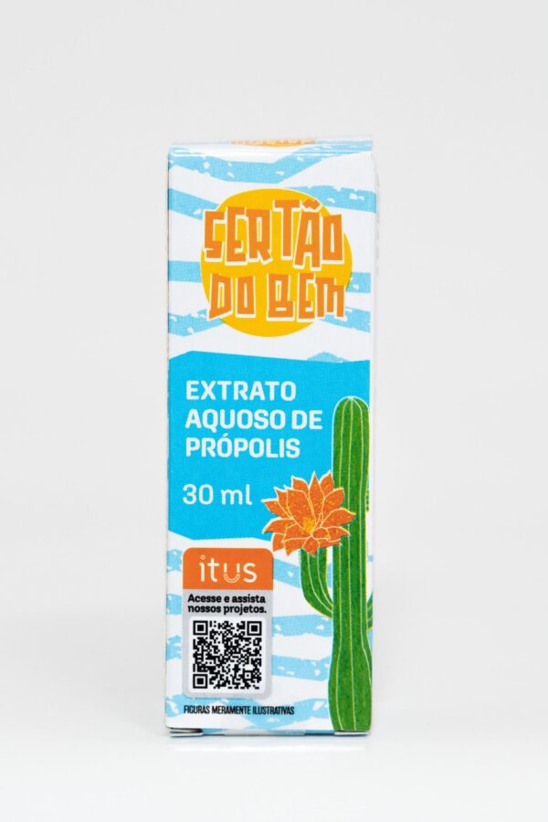 Extrato de Própolis Aquoso 30 ml - Sertão do Bem